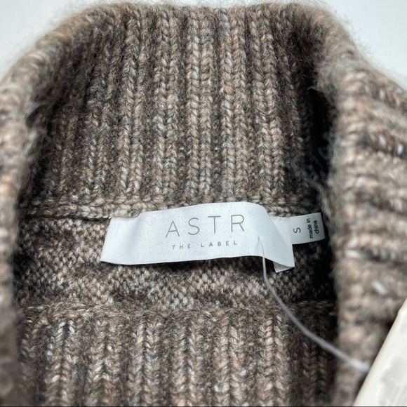 NWT Anthropologie heather brown two piece sweater size S - Picture 9 of 11